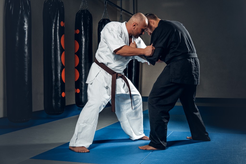 Aula de jiu-jitsu