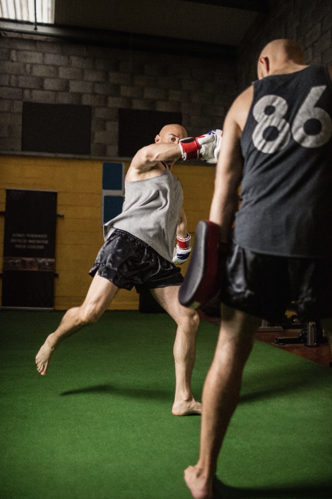 Aula de muay thai